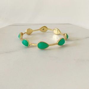 Gold Jade Stone Bracelet - KK Collection